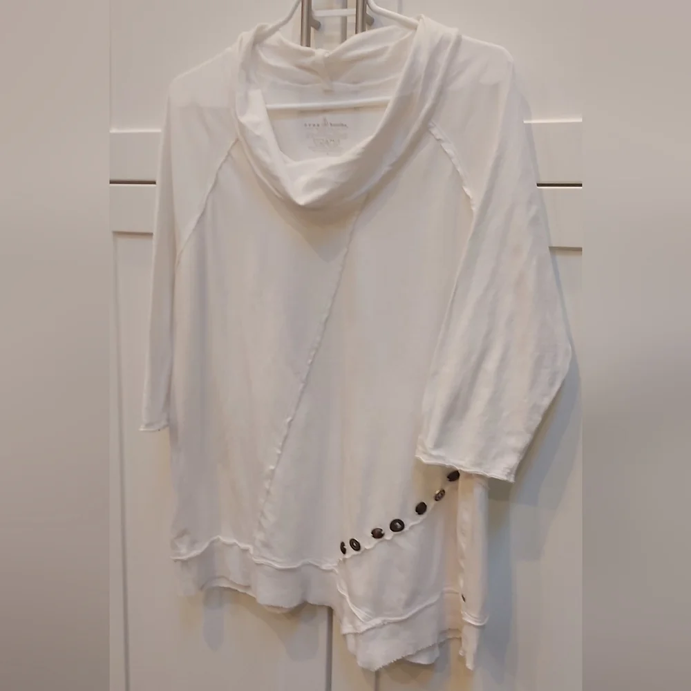 Neon Buddha Cowl Neck Top - Picture 1 of 7